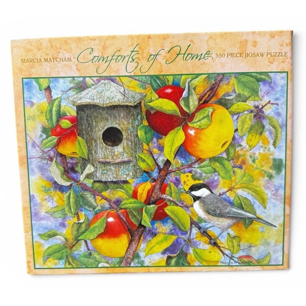 Ceaco Comforts of Home Chickadee 550 Piece Jigsaw Puzzle New Sealed